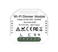Domary Modulo Dimmer WiFi Smart Switch 90-250V App di Controllo Vocale Timer Remoto Mini Design per L'automazione Domestica