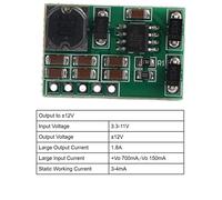 Domary Modulo Step-up DC-DC per Alimentatore LCD ADC DAC, Passo Pin 2,54 Mm | Materiale ABS, Frequenza 400kHz, Temperatura Operativa da -40 a 125°C, per Bus RS232