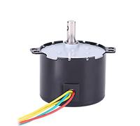 Domary Motore Sincrono a Magnete Permanente AC220V, Coppia Elevata da 10 W, per Apparecchiature di Visualizzazione per L'automazione e la pubblicità, 1 Pz (20 giri)