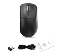 Domary Mouse da Gioco a Tripla modalità Mouse da Gioco Wireless Ergonomico 2.4G 10000 DPI con 6 Tasti Programmabili per e Lavoro (#1)