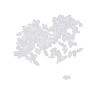 Domary Naselli in Silicone per Occhiali, Ricambio Antiscivolo per Occhiali | 100 Paia per Montature Multiple, Morbido Cuscino in Silicone, vestibilità Leggera e Antiscivolo, Universale per Occhiali