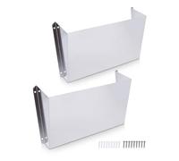 Domary Organizer per File per Furgoni in Lega di Alluminio Montato a Parete con Portaoggetti con Tasca Profonda L'organizzazione di Veicoli su Camion