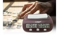 Domary Orologio per Scacchi Digitale, Timer, Sveglia, Gioco da Tavolo Elettronico, Torneo Principale Bonus per gli Scacchi, Go Chinese Chess