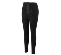 Domary Pantaloni Sauna per Donna Leggings in Pelle PU a Compressione a | Cintura Contenitiva per il Controllo della Pancia, Intimo Modellante per il Sollevamento dei Glutei, Traspirante per la
