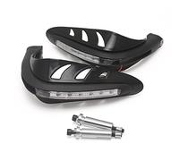 Domary Paramani Universali per Moto con Indicatori di Direzione a LED, Paramani Motocross Dirtbike MX ATV per Manubrio da 22 Mm, 12 V a Basso Consumo Energetico