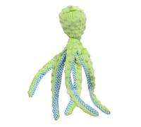 Domary Peluche Cigolante per Cani, Masticabile Interattivo a Forma di | Pile di Cristallo e Tessuto a Rete Composito, Costruzione a Strappo, Stimola il Gioco e Riduce la Noia, Pulisce i Denti