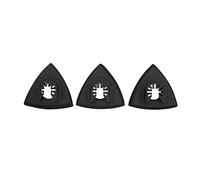 Domary Platorello Oscillante Multiutensile, Set Triangolare a Sgancio Rapido da 3 Pezzi Facile Levigatura degli Angoli, Materiale ABS Resistente