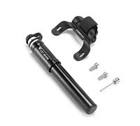 Domary Pompa per Pneumatici da Bicicletta Portatile 130PSI, Gonfiatore a | Lega di alluminio resistente, tubo retrattile, utilizzo impermeabile, dimensioni compatte