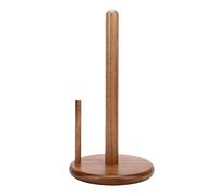 Domary Porta Asciugamani di Carta in Legno Autoportante con Base Stabile | Materiale in Legno Robusto, Installazione Senza Fori, Adatto Al Piano di Lavoro della o Dell'ufficio, Compatibile con i