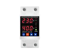 Domary Protezione da Sovratensione Digitale con relè di Sovratensione da 80 A. Protezione del Circuito Regolabile per Dormitori e Sistemi Elettrici Domestici (40A)