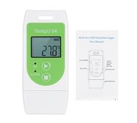 Domary Registratore Dati di Temperatura USB con 32000 Letture e Schermo