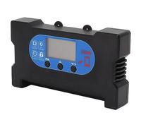 Domary Regolatore di Carica Solare 12V 24V Doppia USB Tipo C Ricarica Rapida con Display LCD e Protezioni Multiple per Batteria al Litio (20A)