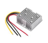 Domary Regolatore di Tensione CC Convertitore di Potenza IP68 da 24 V A | Adatto per Strisce LED, Motore, Ventola, Fotocamera, Pannello Solare, per Auto, Guscio in Alluminio Pressofuso,