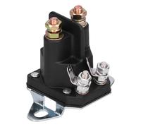 Domary Relè di Avviamento 12V con Interruttore Solenoide a 4 Poli per | Costruzione in ABS e Ottone, Antiusura, 4 Terminali, Sostituzione Universale del Motorino di Avviamento per Macchine Edili