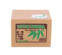 Domary Salvadanaio Panda con Furto Automatico con Plastica ABS e Componente