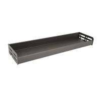 Domary Scaffale da Parete da 50 Cm, Ripiano Organizer Salvaspazio | Resistente Alluminio Spaziale, per Dispensa Bagno, Contiene Barattoli e Bottiglie
