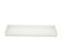 Domary Scaffale da Parete da 50 Cm, Ripiano Organizer Salvaspazio | Resistente Alluminio Spaziale, per Dispensa Bagno, Contiene Barattoli e Bottiglie
