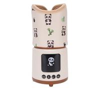 Domary Scaldabiberon White Noise con 4 Livelli di Riscaldamento per Bambino | Materiale ABS, Batteria 5800 MAh, Riscaldamento Uniforme a 360°, Display LCD, Musica, per Viaggi in Ufficio a Casa