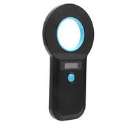 Domary Scanner per Microchip per Animali Lettore Dispositivo Portatile Tag Chip Animali Domestici con Schermo Ad Alta luminosità USB Ricaricabile 128 Memorie Caricamento