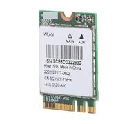 Domary Scheda di Rete Wireless Killer 1535AC NGFF M.2, Adattatore WiFi | 802.11ac per Giochi, Doppia Banda da 2,4/5 GHz, Bassa Latenza, MU-MIMO, Compatibile con Laptop MSI/Shenzhou