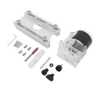 Domary Set Base per Fresatrice e Copertura Protettiva con Fermo di profondità Regolabile per Artigianato e Realizzazione di Mobili, Diametro 65 Mm, 1 Set