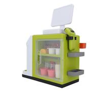 Domary Set Cassa Registratrice Giocattolo per Bambini con Scanner | Design realistico, Promuove l\'interazione sociale, Realizzato in ABS di qualità, Ideale per regali di compleanno
