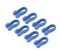 Domary Set di 8 Clip per Digitopressione Manuale, Efficace Sollievo Dall'emicrania, Ideale per L'uso Quotidiano, Strumento in Plastica la Casa o L'ufficio (Blu)