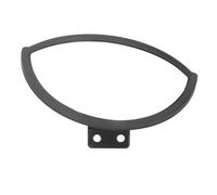 Domary Specchietto Retrovisore Convesso Vetro ABS Ampia Gamma Regolabile Universale per la Maggior Parte degli Accessori per Carrelli Elevatori