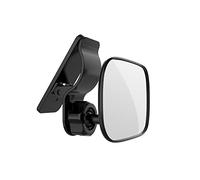 Domary Specchio per Auto per Bambini, Specchietto Retrovisore Regolabile | Vetro Convesso Grandangolare, Telaio in ABS Resistente Alle Cadute, Installazione Universale con Clip, Seggiolino per