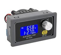 Domary Strumento Digitale per il Controllo della Batteria con Corrente Regolabile, Tester di Carico Elettronico Affidabile Valutazione Efficiente delle Prestazioni (4A/25W)