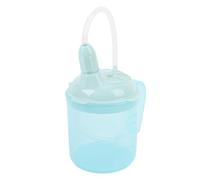 Domary Tazza per Disfagia con Cannuccia a Prova di Soffocamento e | Capacità 300 Ml, Materiale PP Leggero, Impugnatura Facile per Anziani, Ideale per Bere Sdraiati, Mangiatoia per Liquidi per