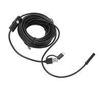 Domary Telecamera Snake Impermeabile per Endoscopio USB da 7,0 Mm per Manutenzione Idraulica Ed Elettrica, Alta Definizione, 1 unità (#12)
