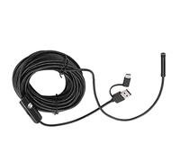 Domary Telecamera Snake Impermeabile per Endoscopio USB da 7,0 Mm per Manutenzione Idraulica Ed Elettrica, Alta Definizione, 1 unità (#11)