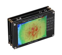 Domary Termocamera con Display LCD da 2,8 Pollici e Risoluzione 320x240 | per Rilevamento della Temperatura Senza Contatto, Materiale PCB, Supporta Trasferimento Dati USB, Memorizza Fino a 100