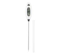 Domary Termometro da Cucina Digitale con Blocco della Temperatura | LCD di facile lettura, sonda in acciaio inossidabile, ampio intervallo da -50 ℃ a 300 ℃, perfetto per tutte le carni