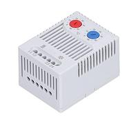 Domary Termostato Meccanico Regolabile Riscaldamento Raffreddamento | Grado di Protezione IP20, Custodia in ABS, capacità Interruttore 250 V CA 10 A, Intervallo di Regolazione 0-60 °C, per