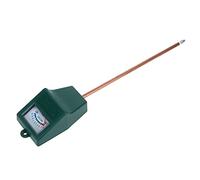 Domary Tester del Terreno per la Rilevazione del PH con Sonda in Ottone | Ampio Quadrante Digitale, Batteria Necessaria, per Giardino, Serra, Frutteto, Piante da Interno