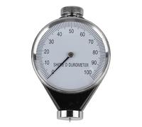 Domary Tester di Durezza Durevole per Pneumatici Shore, Misuratore di Durezza 0-100 Gradi, per Prodotti in Gomma e Plastica Allo Zolfo in Vari Settori (D)