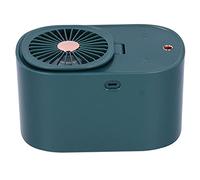 Domary Ventilatore Pieghevole Portatile con Umidificazione, Regolabile a 90 | Materiale ABS, Serbatoio Dell'acqua da 600 Ml, Spray da 30-50 Ml/h, Funzionamento Silenzioso, Basso Decibel, Alimentazione