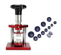 Domasvmd 9 Dies Press Remover Base di fissaggio Guarda Back Opener Macchina Strumento Orologio Posteriore Coperchio Inferiore Riparazione Professionale