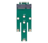 Domasvmd Adattatore da MSATA a M.2 NGFF scheda NGFF M.2 MSATA maschio a NGFF M.2 adattatore adatto per SSD 2230 2242 2260 2280