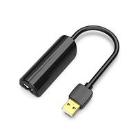 Domasvmd Adattatore da USB a RJ45 a lunga durata, adattatore da USB a Ethernet, per studenti, professionisti e giocatori, accessorio da USB 2.0 a Ethernet