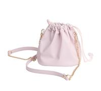 Domasvmd Borsa per fotocamera portatile in pelle PU con tracolla antiurto con coulisse borsa portaoggetti impermeabile organizer borsa per fotocamera con tracolla, A