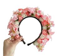 Domasvmd Fermaglio per capelli con fiore in seta, bellissimo accessorio per capelli floreale delicato