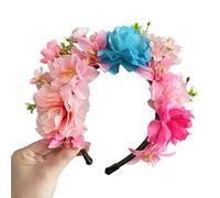 Domasvmd Fermaglio per capelli con fiore in seta, bellissimo accessorio per capelli floreale delicato