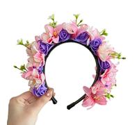 Domasvmd Fermaglio per capelli con fiore in seta, bellissimo accessorio per capelli floreale delicato