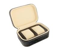 Domasvmd Scatola di immagazzinaggio dell'orologio meccanica europea della scatola di immagazzinaggio dell'orologio portatile del cuoio di