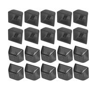 Domasvmd Tastiera da gioco 4/20Pcs XDA Profilo 1U 1X Trasparente Strato Cristallo Vuoto Retroilluminato Keycaps Per Tastiera Meccanica 1U Keycap