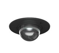 Dome camera mounting - accessory for recessed - installation into a wall or ceiling. Black - Warranty: 24M NEW