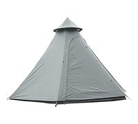 Dome Camping Tent Indian Teepee Tent 3-4 Person Double Layers Waterproof Anti-UV Windproof Tower Tent Outdoor Family Camping Tent Vision